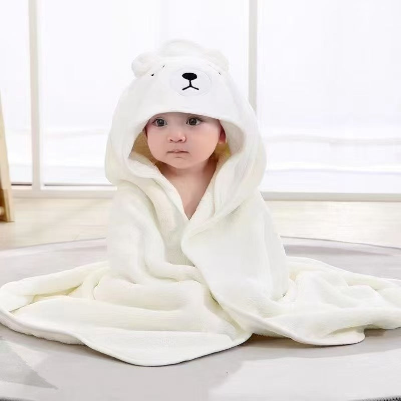 Toalla con capucha para bebé | Comodidad después del baño