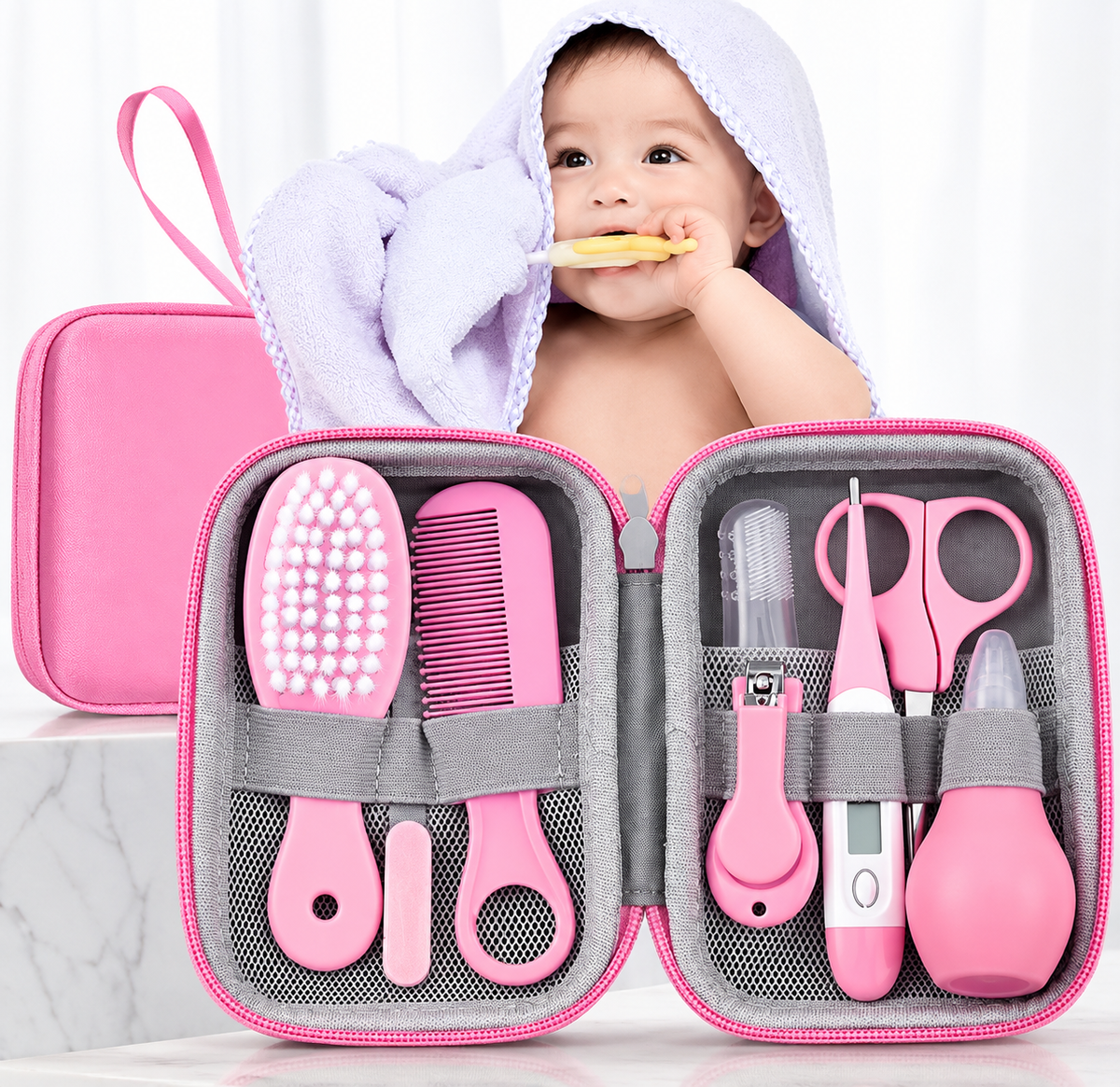 Kit de cuidado para bebé | 8 esenciales en un solo lugar